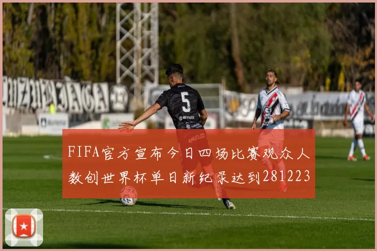 FIFA官方宣布今日四场比赛观众人数创世界杯单日新纪录达到281223人