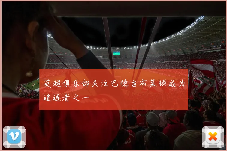 英超俱乐部关注巴德吉布莱顿成为追逐者之一